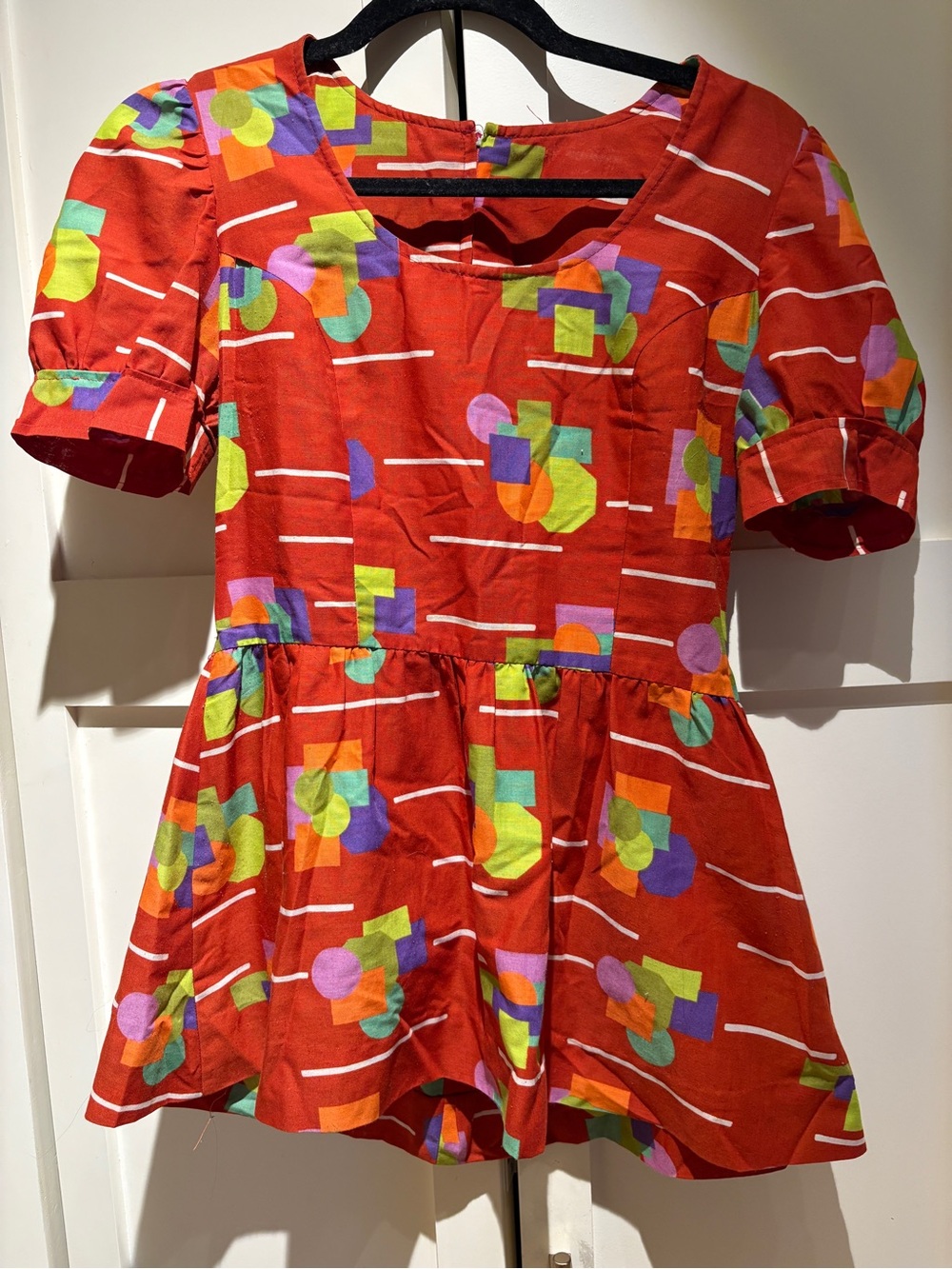 Vintage 70’s One of a Kind Peplum Top